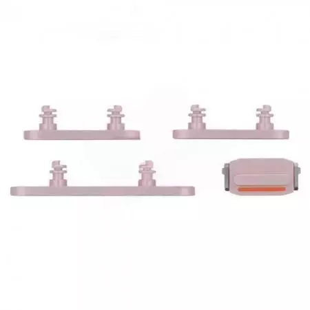 iPhone 15 Plus - Replacement Power Volume & Mute Buttons - Pink