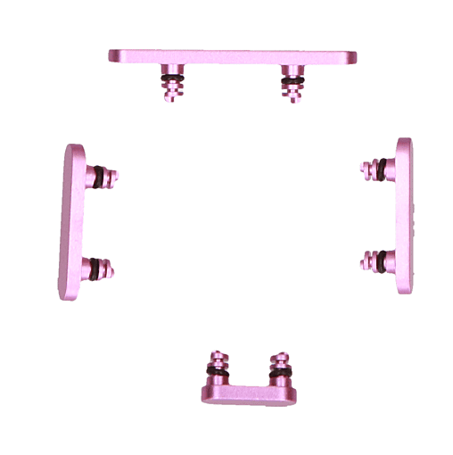 Apple iPhone 16 - Replacement Power Volume & Mute Keys - Pink