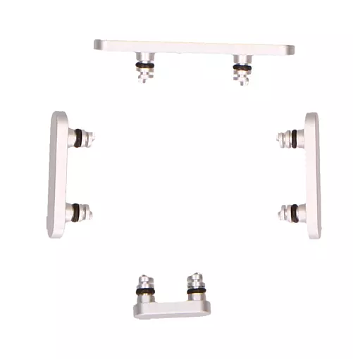 Apple iPhone 16 - Replacement Power Volume & Mute Keys - White