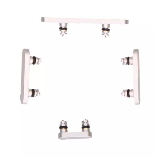 Apple iPhone 16 - Replacement Power Volume & Mute Keys - White