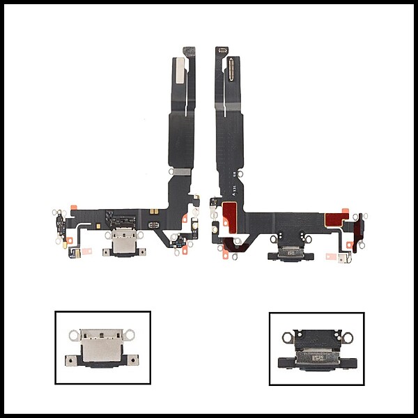 Apple iPhone 16 - Replacement Charging Port Flex Cable