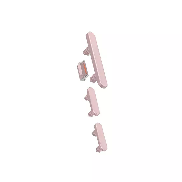 iPhone 15 - Replacement Power Volume & Mute Buttons - Pink