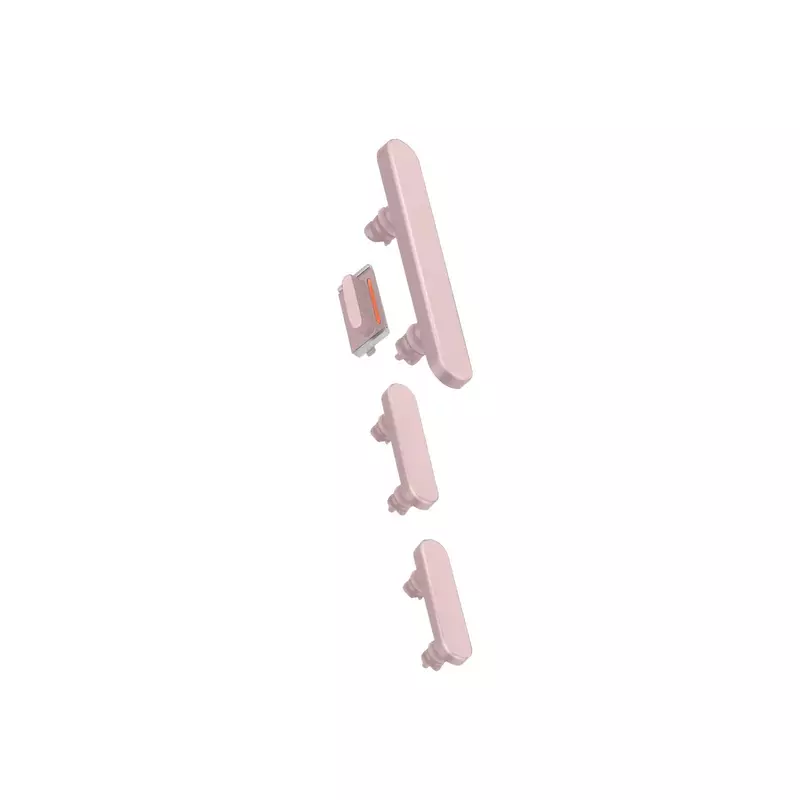iPhone 15 - Replacement Power Volume & Mute Buttons - Pink