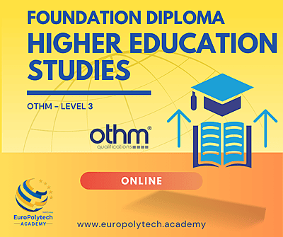 (Online) OTHM Level 3 Foundation Diploma in Higher Education Studies