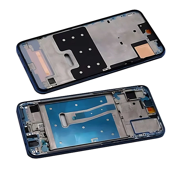 For Honor 10 Lite - Replacement Mid Frame Chassis Assembly With Buttons - Blue
