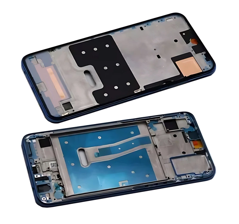 For Honor 10 Lite - Replacement Mid Frame Chassis Assembly With Buttons - Blue