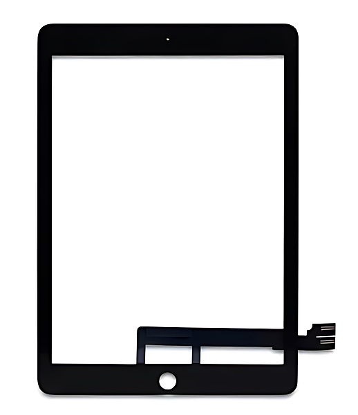 For iPad Pro 9.7 (2016) - Replacement Front Glass & Touch Panel With OCA & Tesa Tape - Black - Screen