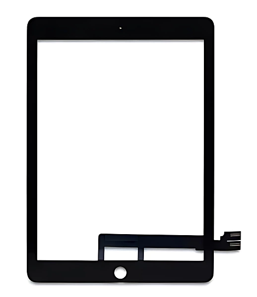 For iPad Pro 9.7 (2016) - Replacement Front Glass & Touch Panel With OCA & Tesa Tape - Black - Screen