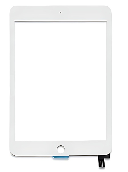 For iPad Mini 4 - Replacement Front Glass & Touch Panel With OCA & Tesa Tape - White - Screen