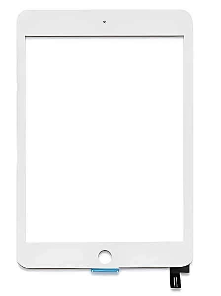 For iPad Mini 5 - Replacement Front Glass & Touch Panel With OCA & Tesa Tape - White - Screen