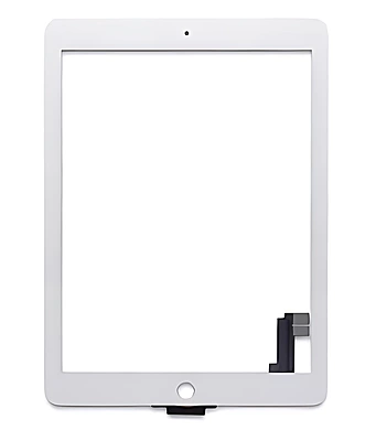 iPad Air 2 - Replacement Front Glass & Touch Panel With OCA & Tesa Tape - White - Screen Refurbishment