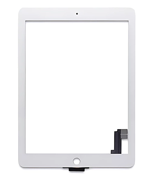 iPad Air 2 - Replacement Front Glass & Touch Panel With OCA & Tesa Tape - White - Screen Refurbishment