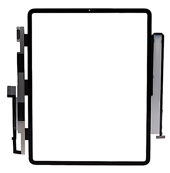 For iPad Pro 12.9" 2018 - Replacement Front Glass & Touch Panel With OCA & Tesa Tape - Black - Screen