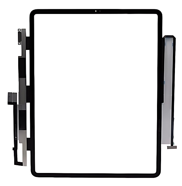 For iPad Pro 12.9" 2018 - Replacement Front Glass & Touch Panel With OCA & Tesa Tape - Black - Screen