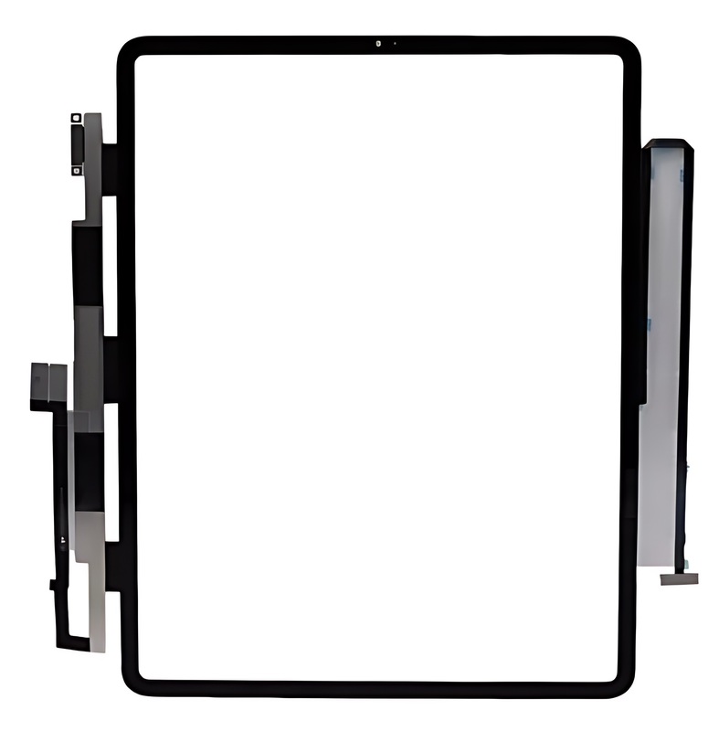 For iPad Pro 12.9" 2018 - Replacement Front Glass & Touch Panel With OCA & Tesa Tape - Black - Screen