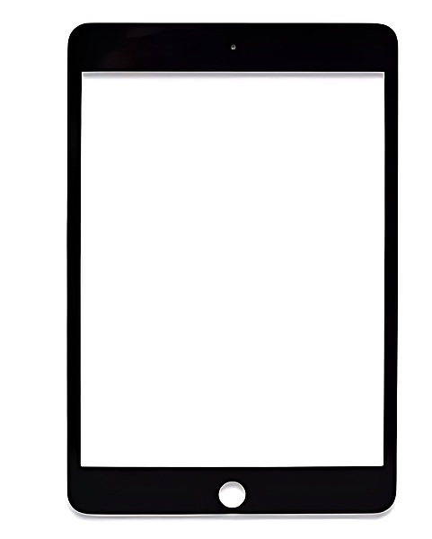For iPad 6th Gen (2018) - Replacement Front Glass With OCA Pre - Applied - Black - Screen