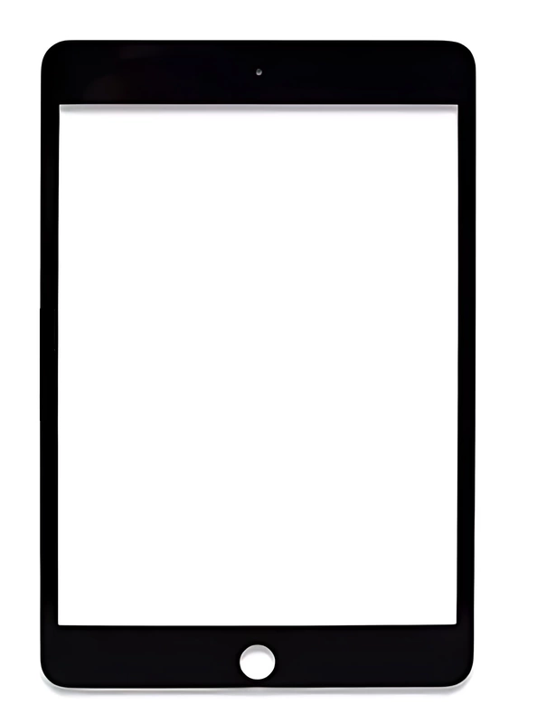 For iPad Mini 4 - Replacement Front Glass With OCA Pre - Applied - Black - Screen