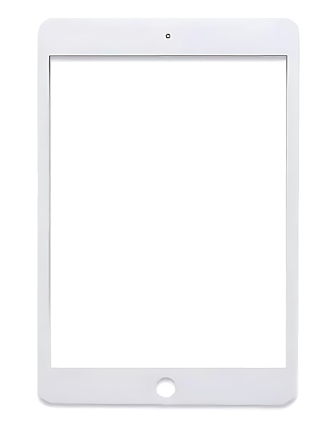 For iPad Mini 5 - Replacement Front Glass With OCA Pre - Applied - White - Screen
