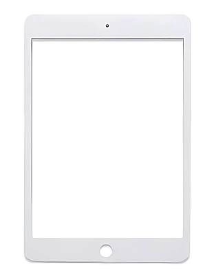 For iPad Mini 4 - Replacement Front Glass With OCA Pre - Applied - White - Screen