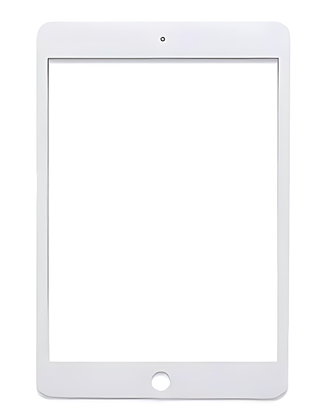 For iPad Mini 4 - Replacement Front Glass With OCA Pre - Applied - White - Screen