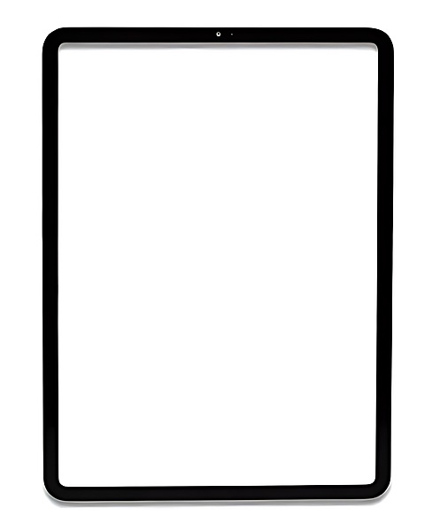 For iPad Pro 11" (2020) - Replacement Front Glass With OCA Pre - Applied - Black - Screen
