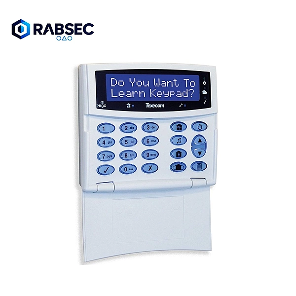 Texecom LCDLP-W Wireless LCD Keypad with Ricochet Mesh Technology