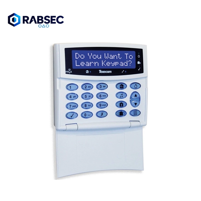 Texecom LCDLP-W Wireless LCD Keypad with Ricochet Mesh Technology