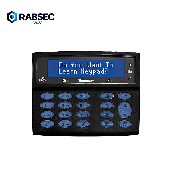 Texecom Premier Elite LCDLP-W 868MHz - Black