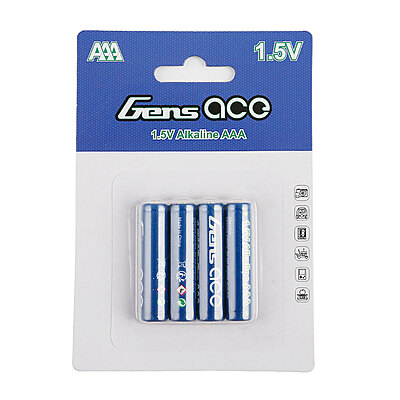 GensAce AAA Alkaline 1.5V Dry Cell (4pcs) GensAce AAA Alkaline 1.5V Dry Cell (4pcs)