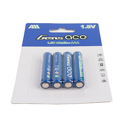 GensAce AAA Alkaline 1.5V Dry Cell (4pcs) GensAce AAA Alkaline 1.5V Dry Cell (4pcs)