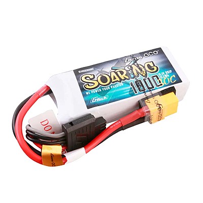 GensAce Soaring LiPo 2S 7.4V-1000-30C (XT60) 69.5x54x11mm 63g G-Tech GensAce Soaring LiPo 2S 7.4V-1000-30C (XT60) 69.5x54x11mm 63g G-Tech