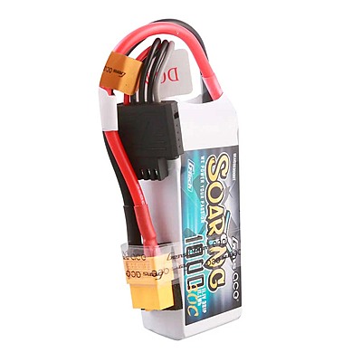 GensAce Soaring LiPo 3S 11.1V-1000-30C (XT60) 71.5x35x17mm 89g G-Tech GensAce Soaring LiPo 3S 11.1V-1000-30C (XT60) 71.5x35x17mm 89g G-Tech