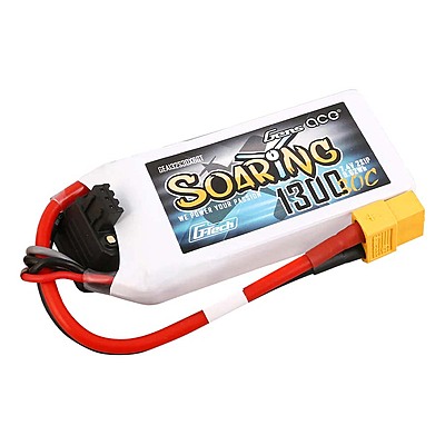 GensAce Soaring LiPo 2S 7.4V-1300-30C (XT60) 69x34x14.5mm 79g G-Tech GensAce Soaring LiPo 2S 7.4V-1300-30C (XT60) 69x34x14.5mm 79g G-Tech