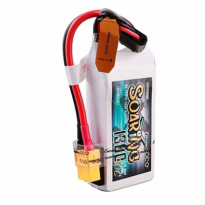 GensAce Soaring LiPo 3S 11.1V-1300-30C (XT60) 71.5x21mm 110g G-Tech GensAce Soaring LiPo 3S 11.1V-1300-30C (XT60) 71.5x21mm 110g G-Tech