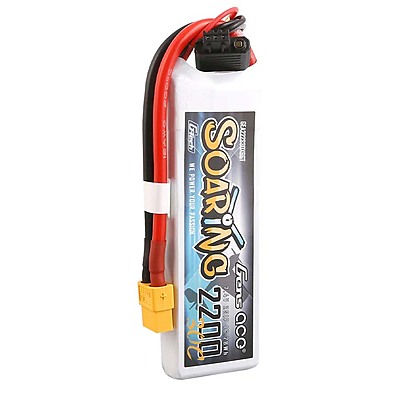 GensAce Soaring LiPo 2S 7.4V-2200-30C (XT60) 104x34.5x14.5mm 122g GT GensAce Soaring LiPo 2S 7.4V-2200-30C (XT60) 104x34.5x14.5mm 122g GT