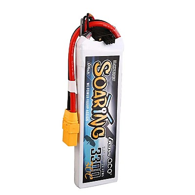 GensAce Soaring LiPo 2S 7.4V-3300-30C (XT90) 132.5x42x13.5mm 183g GT GensAce Soaring LiPo 2S 7.4V-3300-30C (XT90) 132.5x42x13.5mm 183g GT