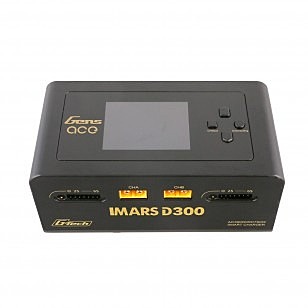 GensAce Charger iMars D300 Dual Channel 300W (EU) Black GensAce Charger iMars D300 Dual Channel 300W (EU) Black