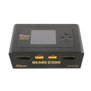 GensAce Charger iMars D300 Dual Channel 300W (EU) Black GensAce Charger iMars D300 Dual Channel 300W (EU) Black