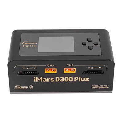 GensAce Charger iMars D300 PLUS Dual Channel (EU) Black GensAce Charger iMars D300 PLUS Dual Channel (EU) Black