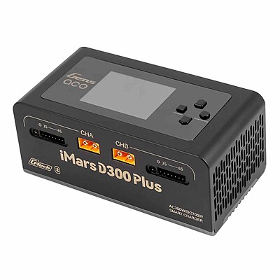 GensAce Charger iMars D300 PLUS Dual Channel (EU) Black GensAce Charger iMars D300 PLUS Dual Channel (EU) Black