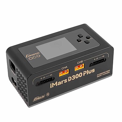 GensAce Charger iMars D300 PLUS Dual Channel (EU) Black GensAce Charger iMars D300 PLUS Dual Channel (EU) Black