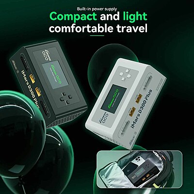 GensAce Charger iMars D300 PLUS Dual Channel (UK) White GensAce Charger iMars D300 PLUS Dual Channel (UK) White