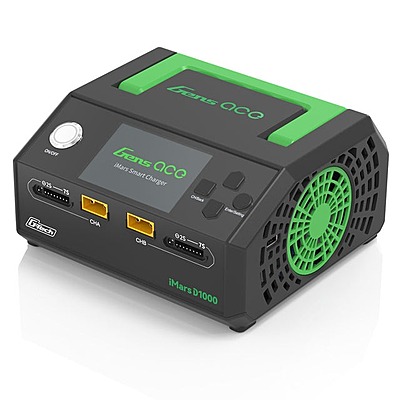 GensAce Charger iMars D1000 Smart Dual Channel AC 1000W (EU) GensAce Charger iMars D1000 Smart Dual Channel AC 1000W (EU)