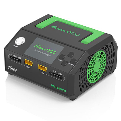 GensAce Charger iMars D1000 Smart Dual Channel AC 1000W (UK)