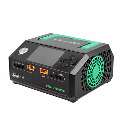 GensAce Charger iMars D1000 PLUS Smart Dual Channel AC 1000W (EU) GensAce Charger iMars D1000 PLUS Smart Dual Channel AC 1000W (EU)