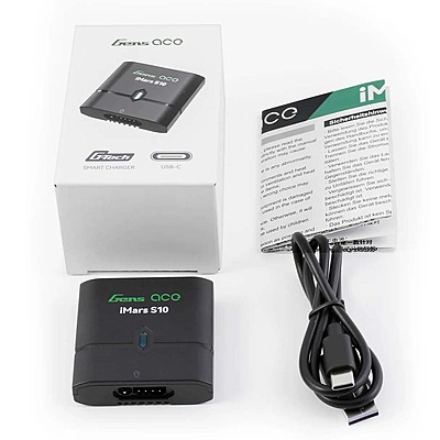 GensAce Charger iMars S10 G-Tech (10W/2-3S) USB-C GensAce Charger iMars S10 G-Tech (10W/2-3S) USB-C