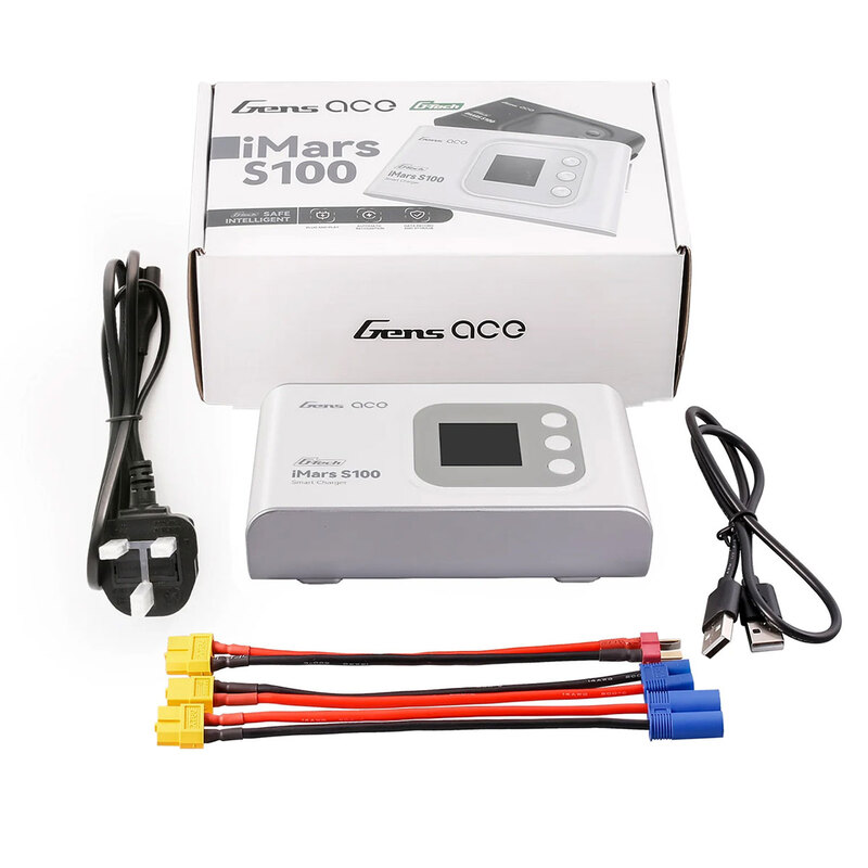 GensAce Charger iMars S100 G-Tech 100W (UK) White