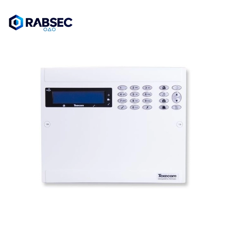 Texecom Premier Elite 64-W LIVE Control Panel onboard keypad