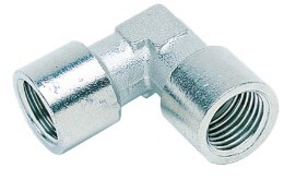 Nickel Plated Brass Equal Elbow