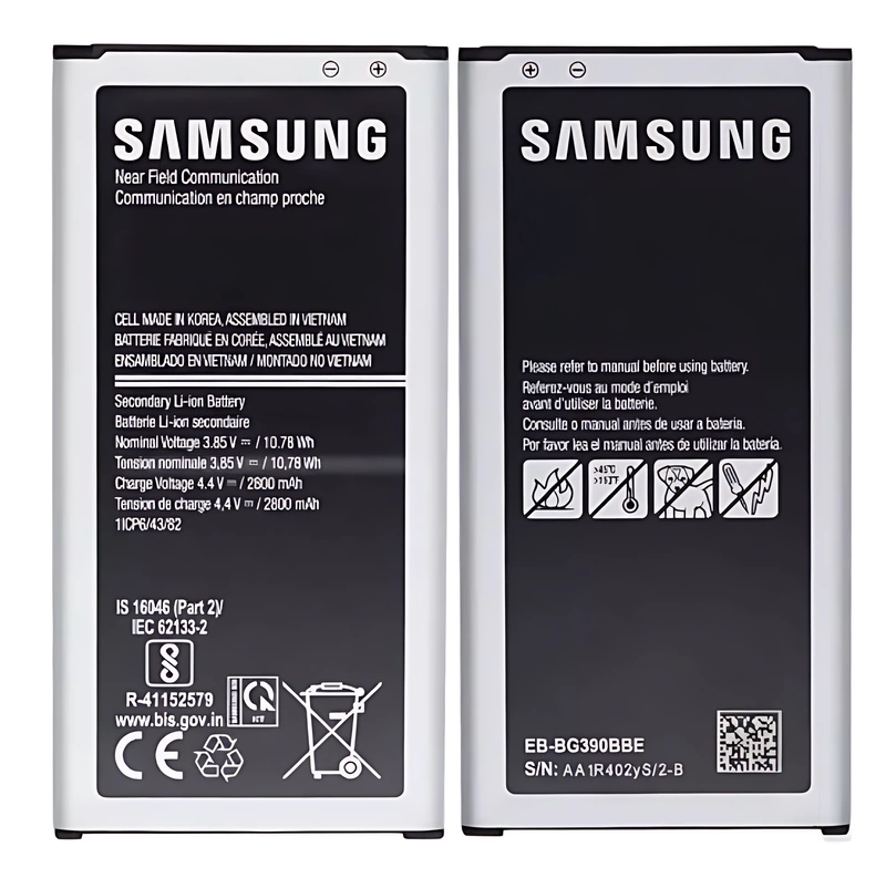 Genuine Samsung Xcover 4 G390 - Replacement Battery EB - BG390BBE - Service Pack - GH43 - 04737A